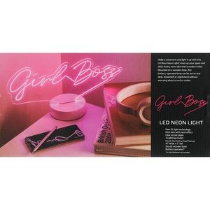 Girl Boss LED Desk Lamp *NEW*